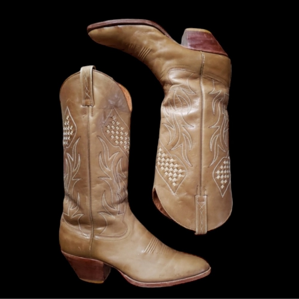 Dingo Leather Western Cowboy Boots